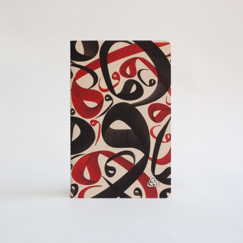 Vav Karalaması Desenli Özel Tasarım Defter