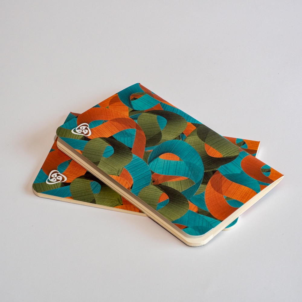 Vav Patterned Special Design Notebook - 3